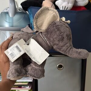 Barefoot Dreams Cozy Gray Elephant Plush